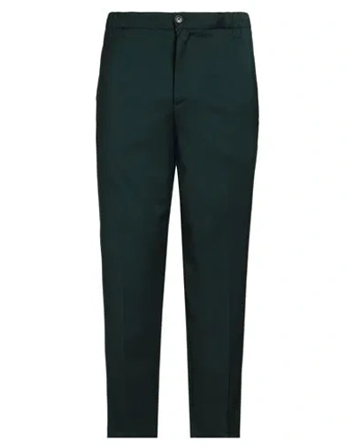 Costumein Man Pants Dark Green Size 34 Virgin Wool