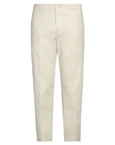 Costumein Man Pants Light Grey Size 34 Cotton In Gray