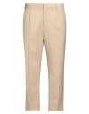 Costumein Man Pants Beige Size 38 Virgin Wool In Beige