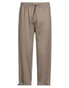 Costumein Man Pants Taupe Size M Virgin Wool, Polyamide In Brown