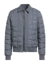 Costumein Man Puffer Grey Size 42 Polyamide In Gray