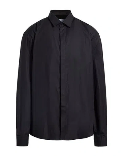 Costumein Man Shirt Black Size 36 Cotton