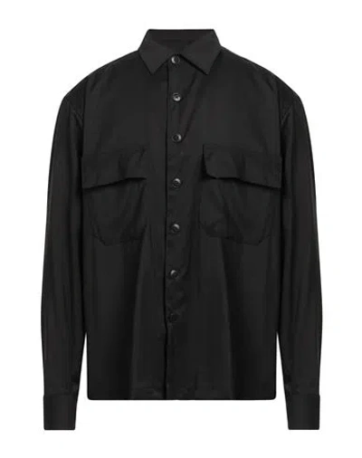 Costumein Man Shirt Black Size 42 Virgin Wool