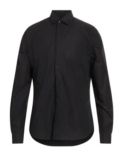 Costumein Man Shirt Black Size 44 Cotton