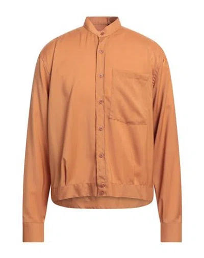 Costumein Man Shirt Mandarin Size 42 Virgin Wool