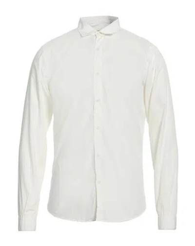 Costumein Man Shirt Off White Size 36 Cotton