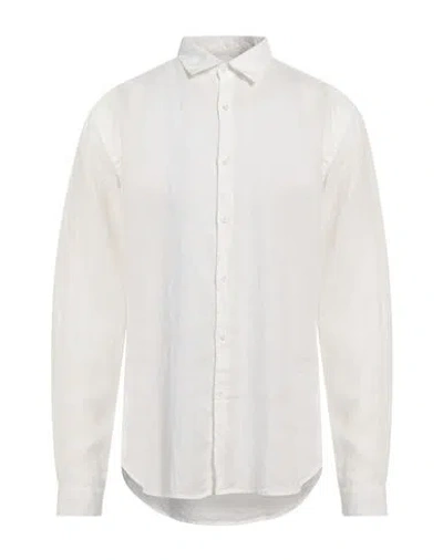 Costumein Man Shirt White Size 42 Linen