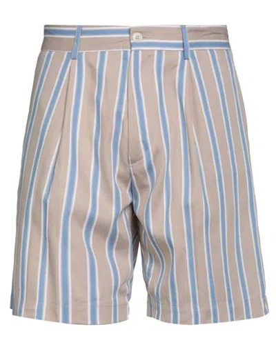 Costumein Man Shorts & Bermuda Shorts Light Brown Size 32 Cotton, Lyocell In Beige