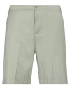 Costumein Man Shorts & Bermuda Shorts Light Green Size 32 Virgin Wool In Green