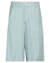 Costumein Man Shorts & Bermuda Shorts Sky Blue Size 34 Linen, Cotton