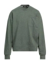 Costumein Man Sweater Green Size 40 Virgin Wool, Polyamide In Green