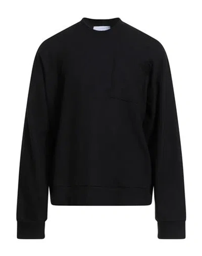 Costumein Man Sweatshirt Black Size Xl Virgin Wool, Polyamide