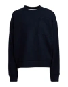 Costumein Man Sweatshirt Midnight Blue Size S Virgin Wool, Polyamide In Blue