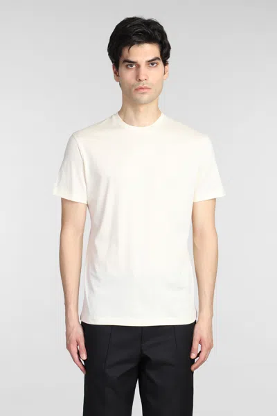 Costumein Neil Chiba T-shirt In Beige Cotton
