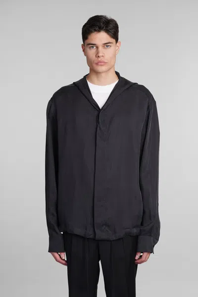 Costumein Otaru Casual Jacket In Black Polyamide Polyester
