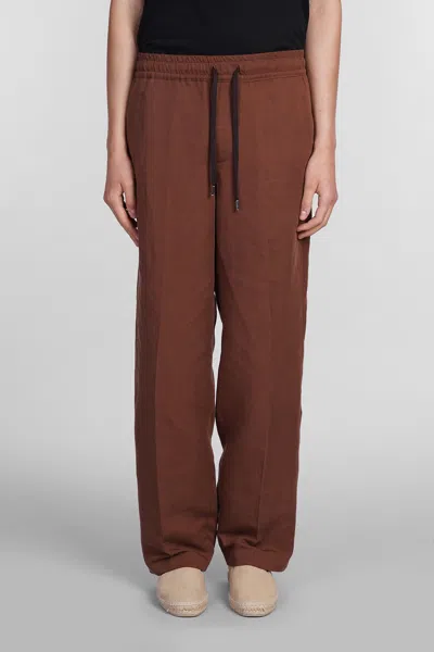 Costumein Pajama Pants In Brown Cly