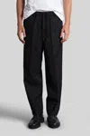 Costumein Pajamas Pants In Black Wool In Black