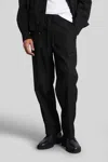 Costumein Pajamas Pants In Black Polyester In Black