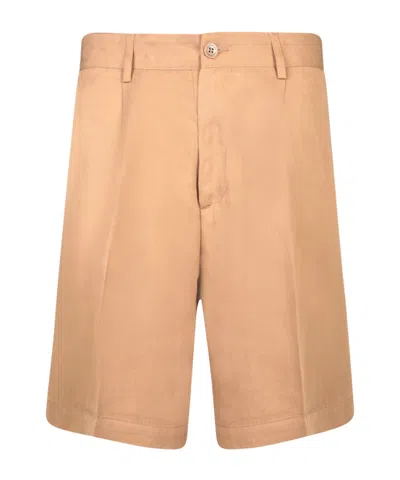 Costumein Pleat-detail Shorts In Nude
