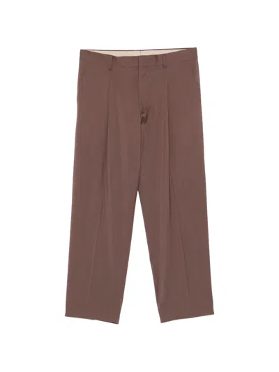 Costumein Pleated Trousers In Brown