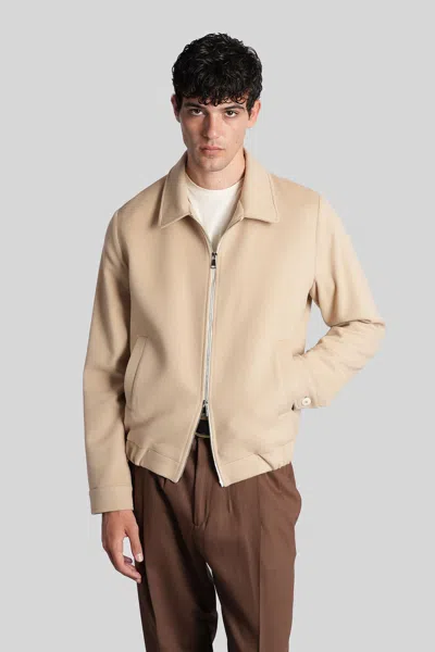 Costumein Polov Casual Jacket In Beige Wool In Neutral