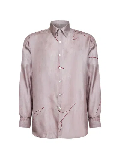 Costumein Printed Shirt In Pink