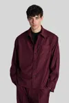 Costumein Chest-pocket Shirt In Red