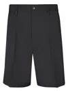 Costumein Black Bermuda Shorts In Black