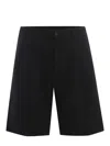 Costumein Shorts  Visentin In Cotone In Nero