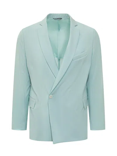 Costumein Single Breasted Blazer In Blue