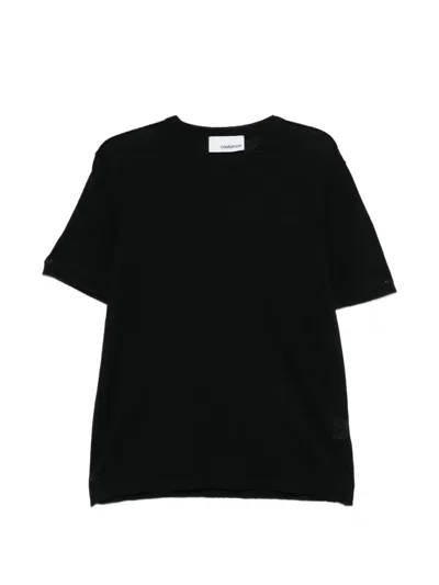 Costumein Sofia Short-sleeve Top In Black