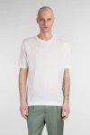 Costumein Sofia T-shirt In Beige Linen In Beige