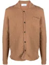 Costumein Spread-collar Mohair-blend Cardigan In Neutrals
