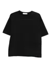 Costumein Stripe T-shirt In Black