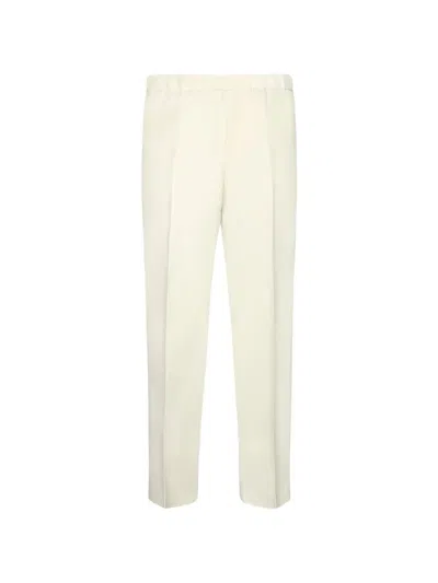 Costumein Tailored Trousers In White