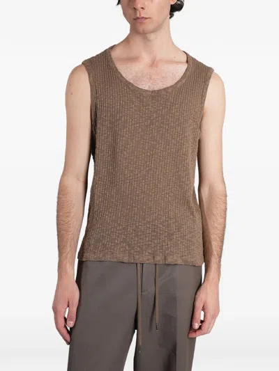 Costumein Toby Sleeveless Tank-top In Neutral