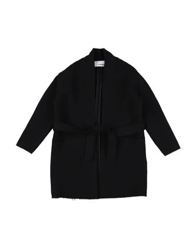 Costumein Babies'  Toddler Boy Coat Black Size 6 Virgin Wool, Polyamide