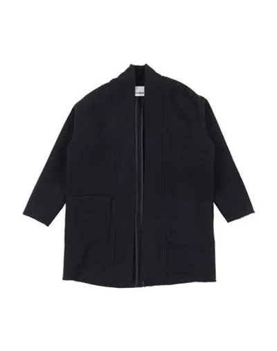 Costumein Babies'  Toddler Boy Coat Midnight Blue Size 6 Virgin Wool, Polyamide In Black