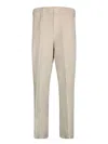 Costumein Vincent Pants In Beige Wool In Beige