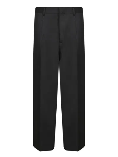 Costumein Belt Loop Casual Pants In Black