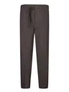 Costumein John Drawstring Brown Trousers In Brown