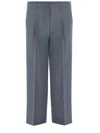 Costumein Casual Trousers In Celeste Polvere