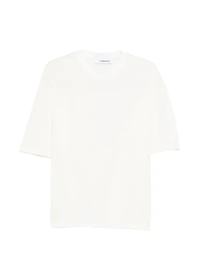 Costumein Vant Textured T-shirt In White