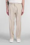 Costumein Vincent Pants In Beige Wool In Beige
