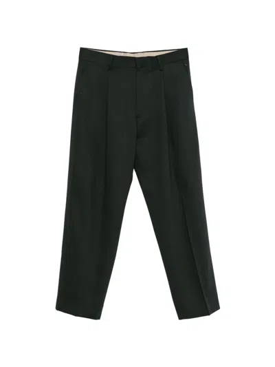 Costumein Vincent Pleated Straight-leg Trousers In Green