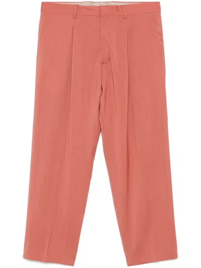 Costumein Vincent Pleat-detail Tailored Trousers In Pink