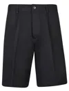 Costumein Black Bermuda Shorts In Black