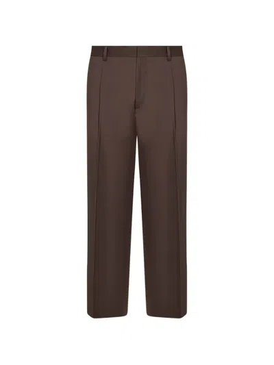 Costumein Wool Trousers In Brown