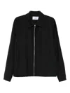 Costumein Zip-fastening Shirt Jacket In Black