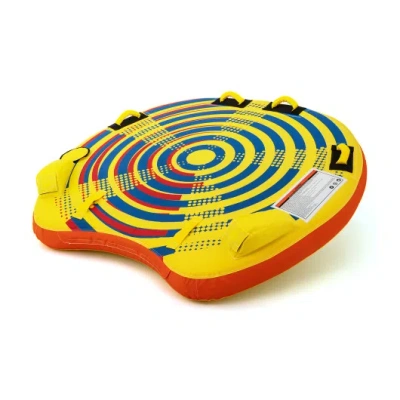 Costway 1 Or 2 Person Inflatable Towable Tube For Boating With Quick Connector In Multi